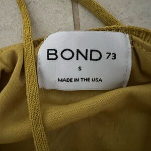 Bond 73 Mustard Yellow Dress size small